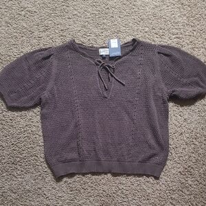 Universal Threads Brown Knit Top XXL